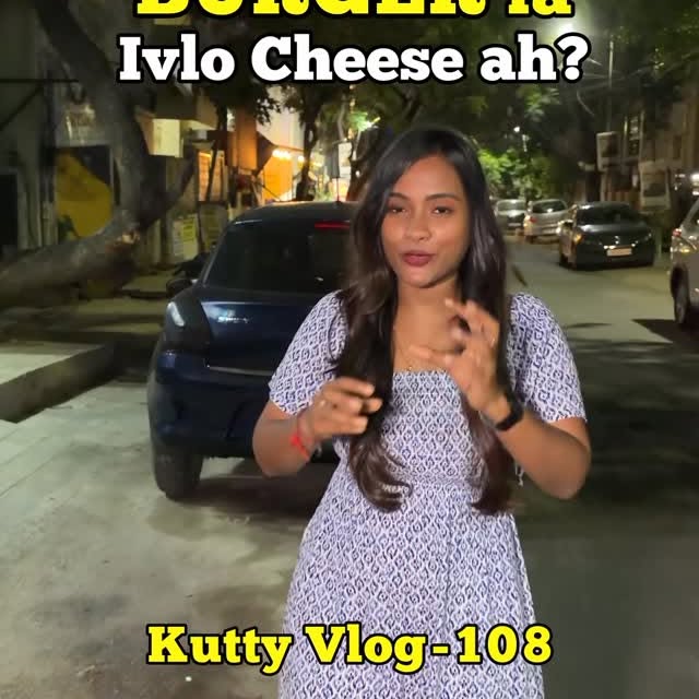 😱♥️ Ivlo ‘CHEESE’ Ah 😍🧿⁉️

🎥 Kutty Vlog - Episode 108 ✨

👑 @rushburgers.in SUPER