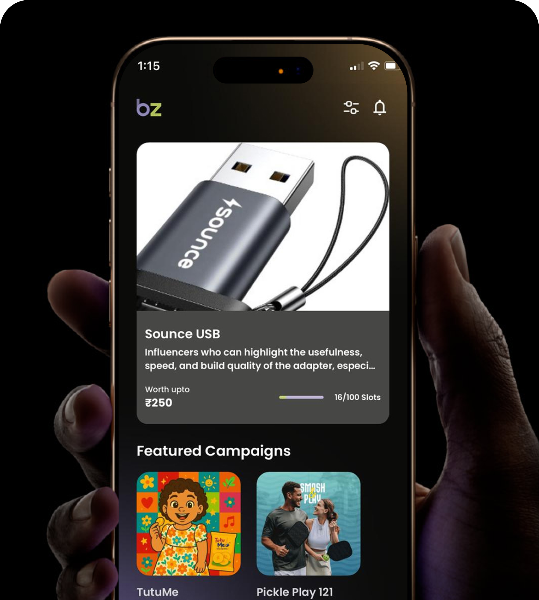 Buzzar mobile preview